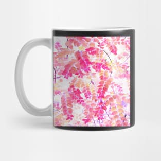 Pink Foliage Mug